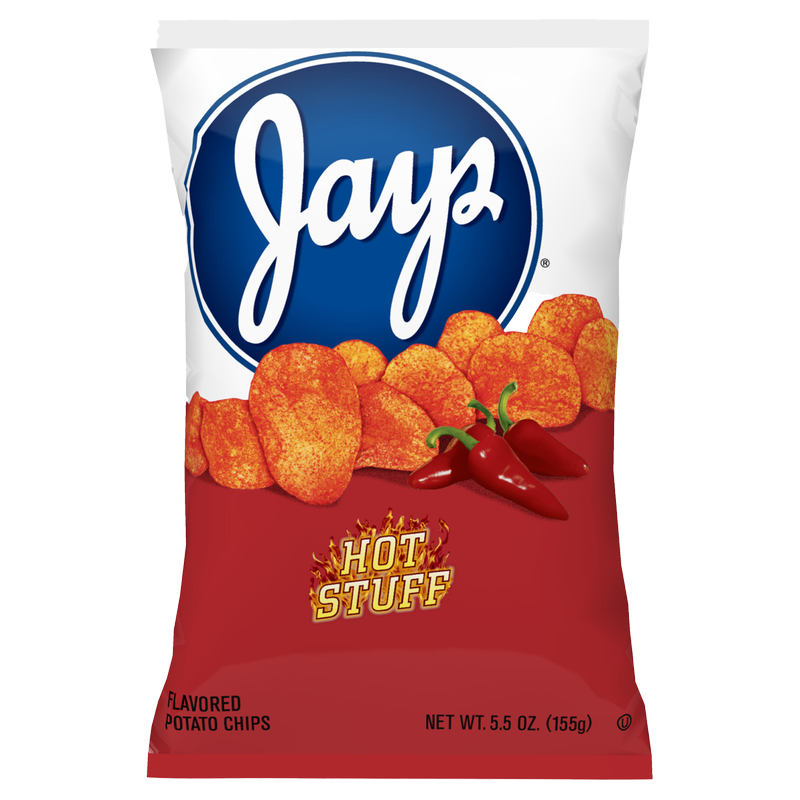 Jay's Hot Stuff Chips 5.5oz