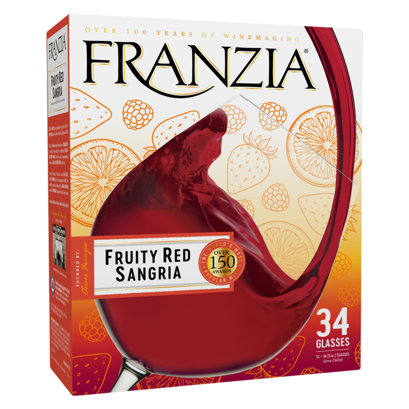 Franzia Fruity Red Sangria 5 Liter Box