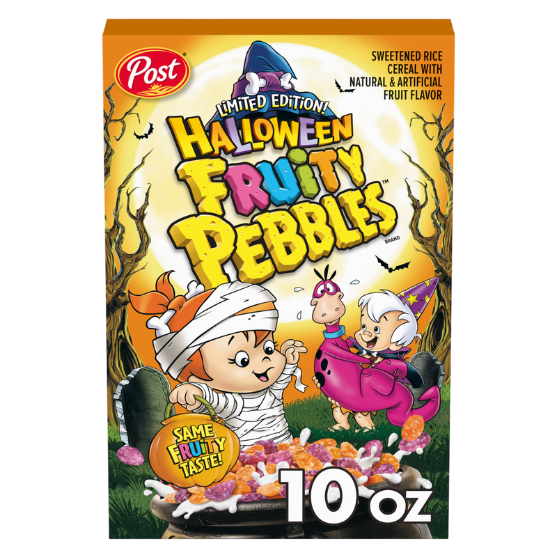 Post Halloween Fruity Pebbles, 10 oz