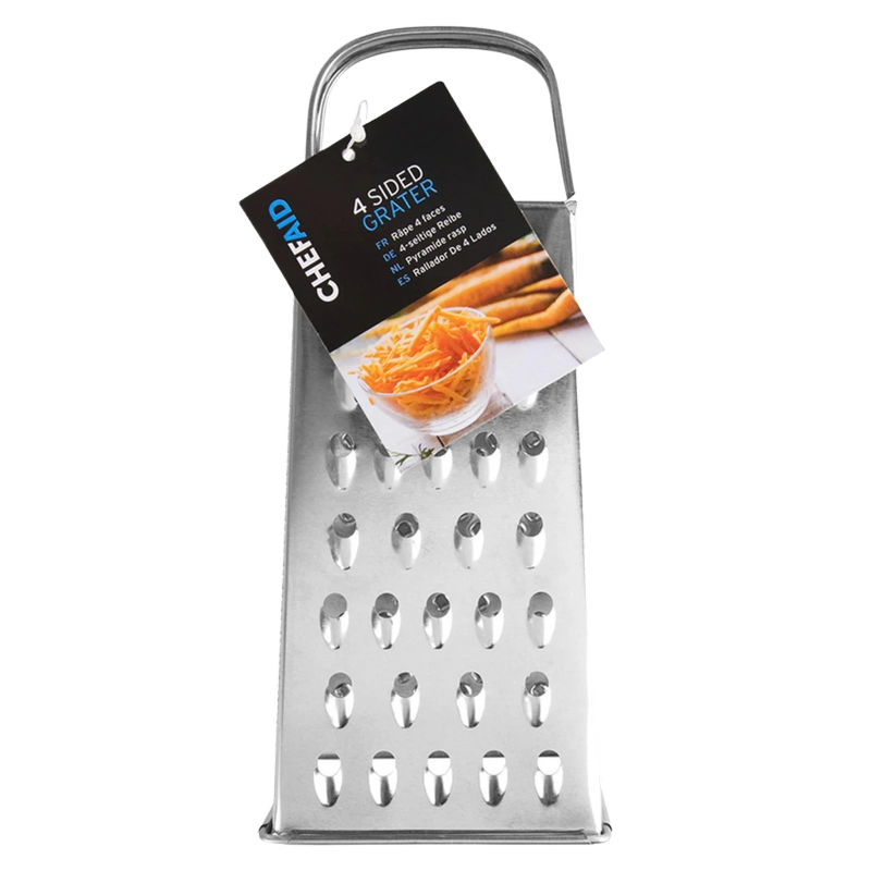 Chef Aid Four Sided Grater 20.5cm 8 inch, 1pcs