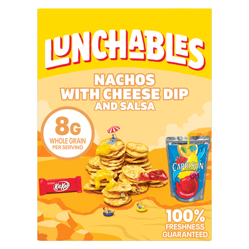 Lunchables Nacho Cheese Dip & Salsa Lunch Combinations with Capri Sun - 10.7oz