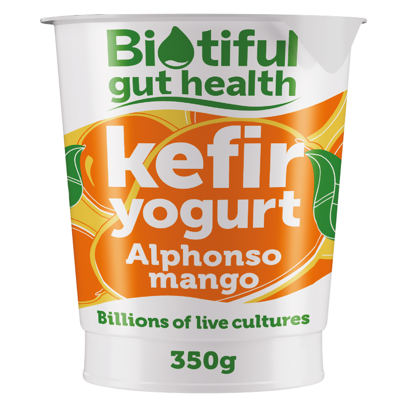 Biotiful Gut Health Kefir Yogurt Alphonso Mango, 350g