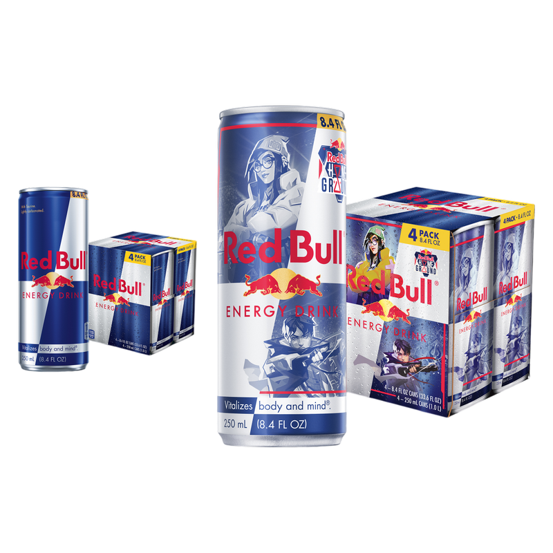 Red Bull Energy Drink 4pk 8.4oz Can