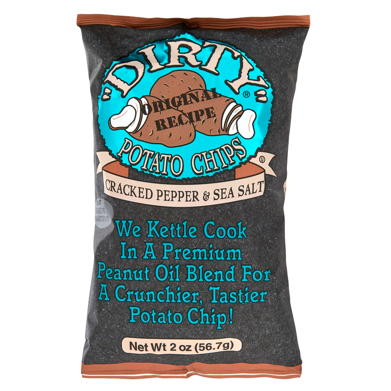 Dirty Chips Cracked Pepper & Sea Salt 2oz