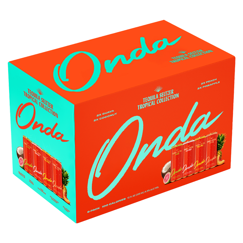 Onda Tequila Tropical Collection Variety 8pk 12oz