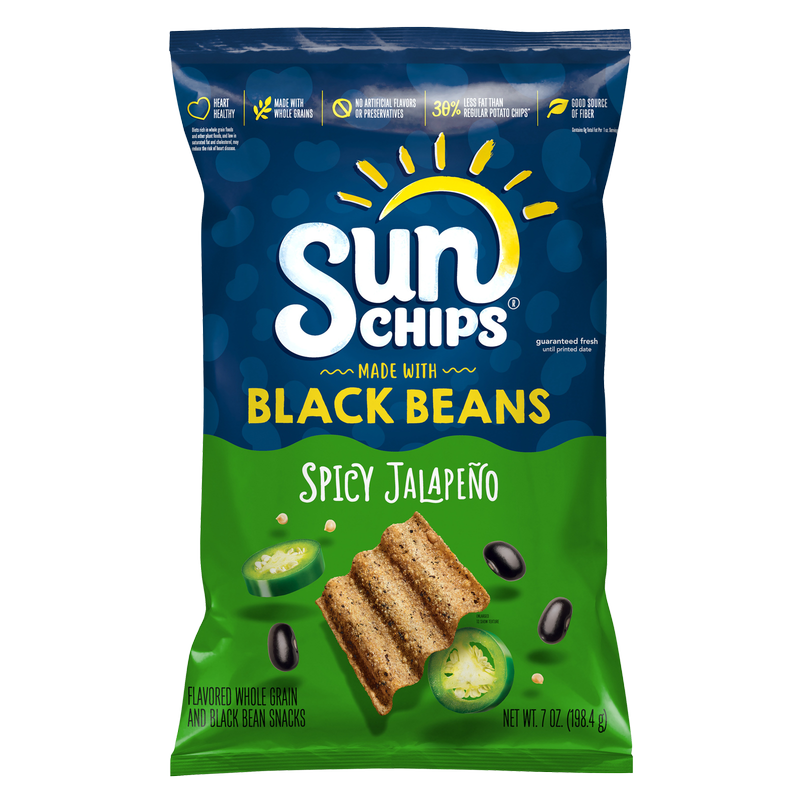 SunChips Black Bean Spicy Jalapeno 7oz