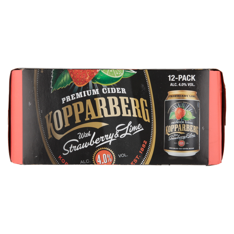Kopparberg Strawberry & Lime Cans, 12 x 330ml