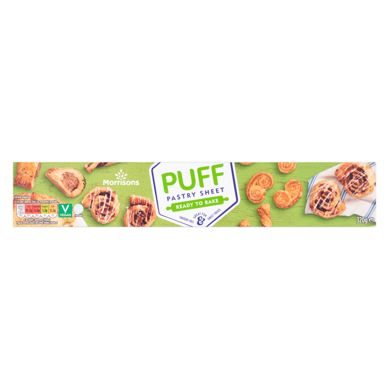 Morrisons Puff Pastry Sheet, 320g