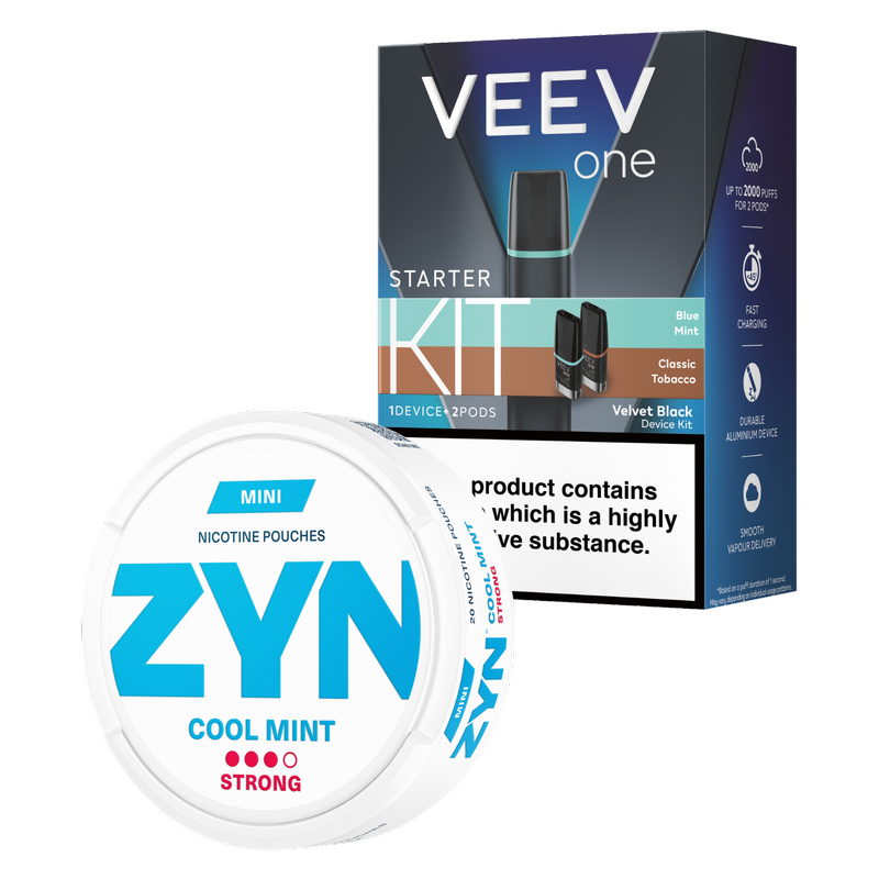 Veev One Kit & Zyn Cool Mint Bundle