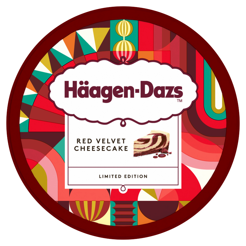 Haagen-Dazs Red Velvet Cheesecake, 420ml