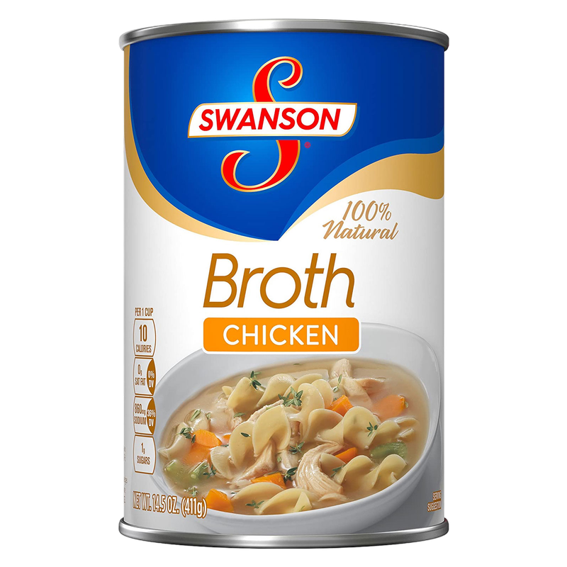 Swanson 100% Natural Chicken Broth 14.5oz