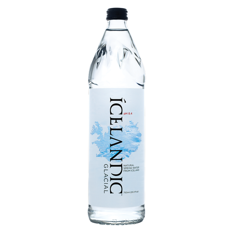 Icelandic Glacial Spring Water 750ml Glass Bottle