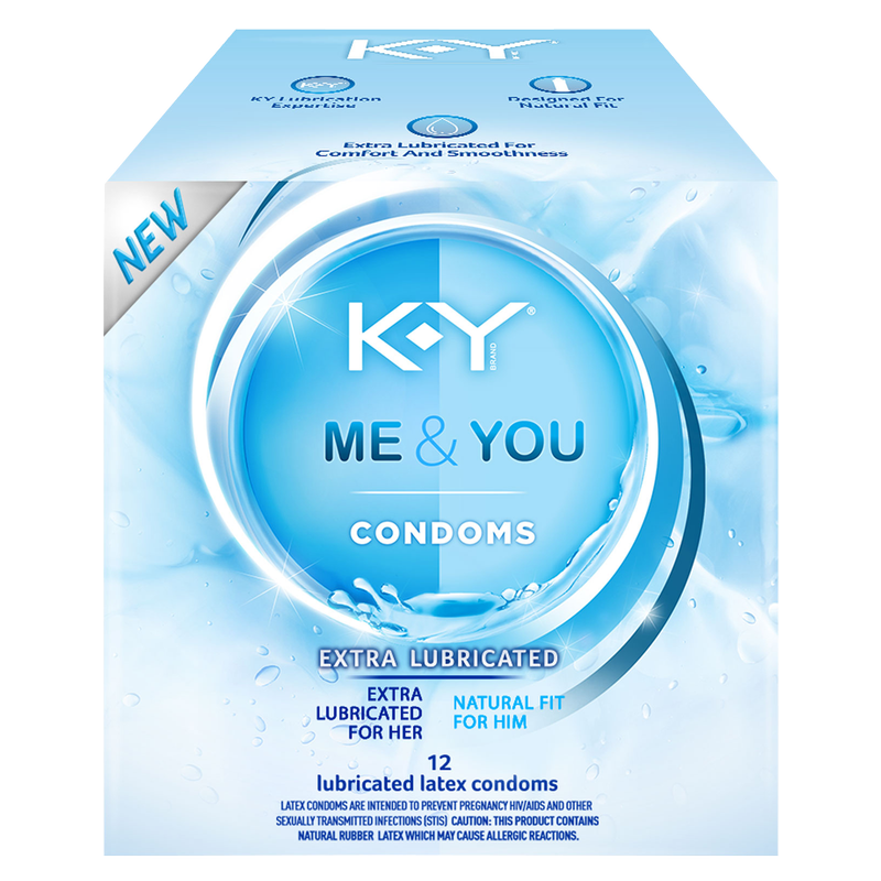 K-Y Extra Lubricated Condoms 12ct