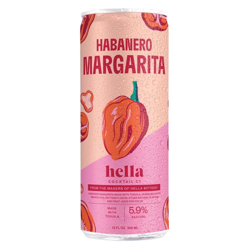 Hella Habanero Margarita 4pk 12oz Can 5.9% ABV