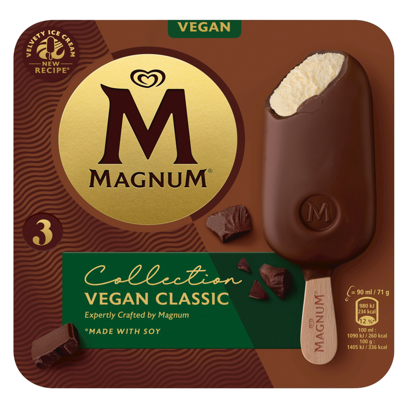 Magnum Vegan Classic, 3 x 90ml