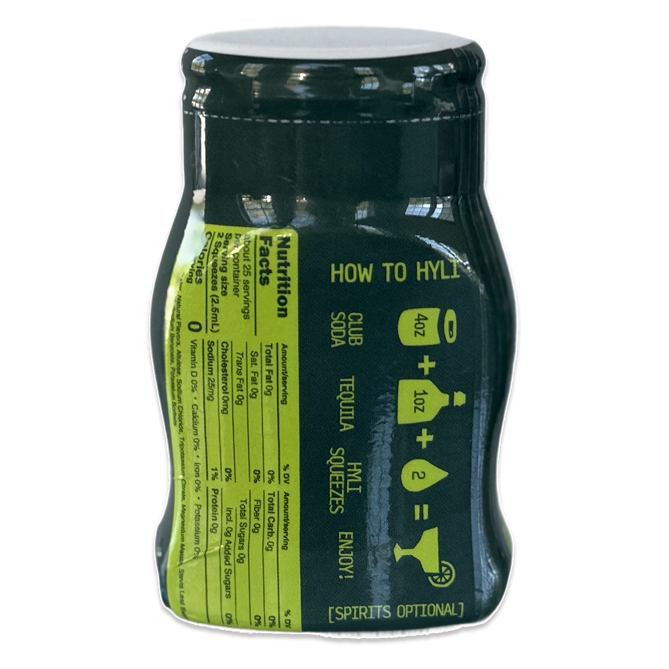 Hyli Margarita Electrolyte Cocktail Mixer Drops 2oz Btl