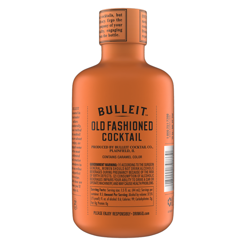 Bulleit Old Fashioned Cocktail 375ml 37.5% ABV
