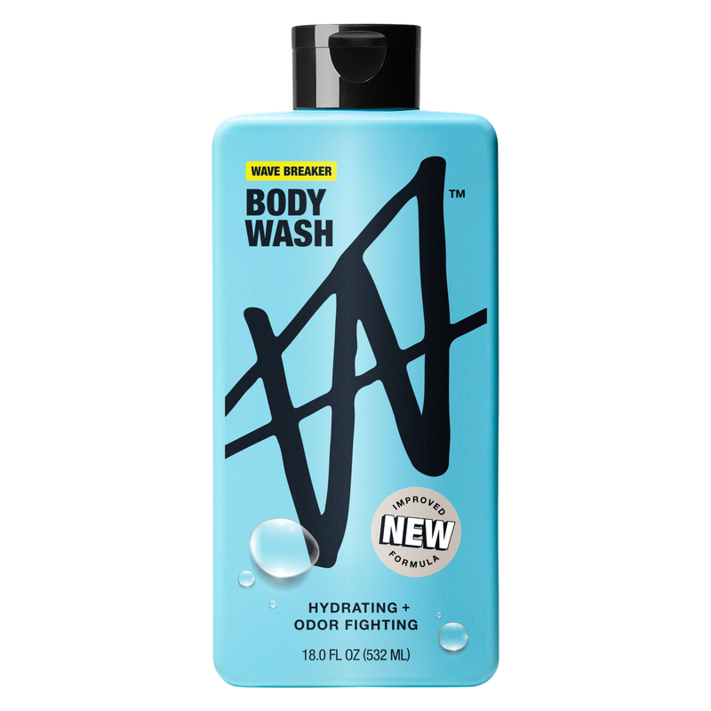 W by Jake Paul Hydrating Body Wash, Wave Breaker 18oz