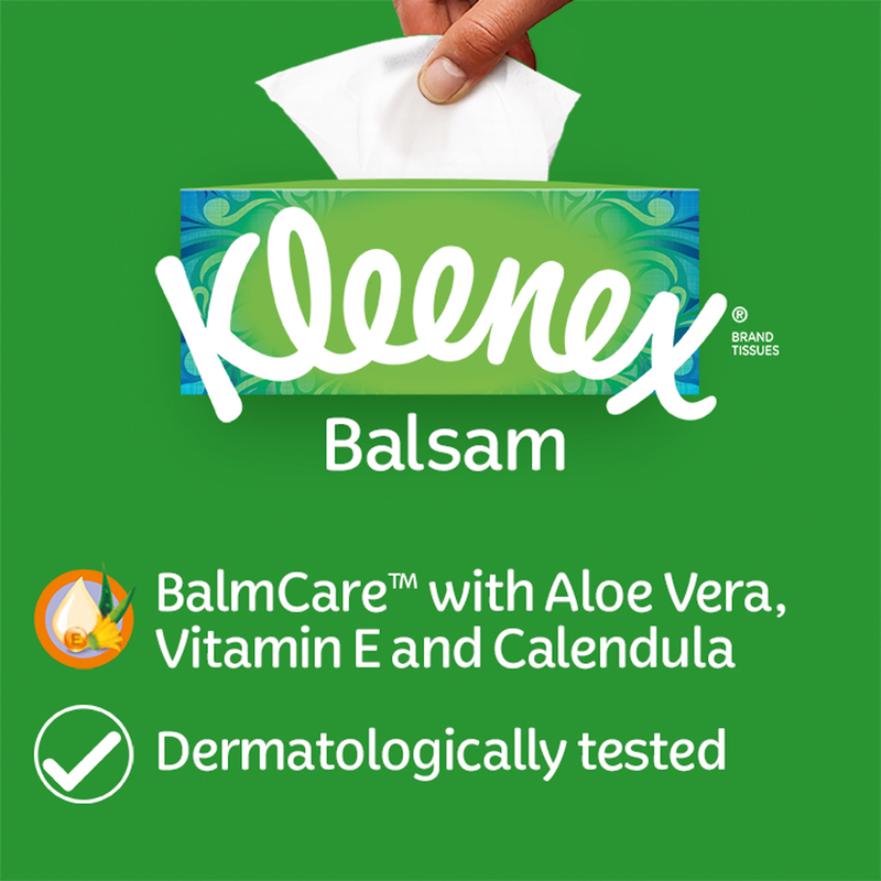 Kleenex Balsam Pocket Pack, 8pcs