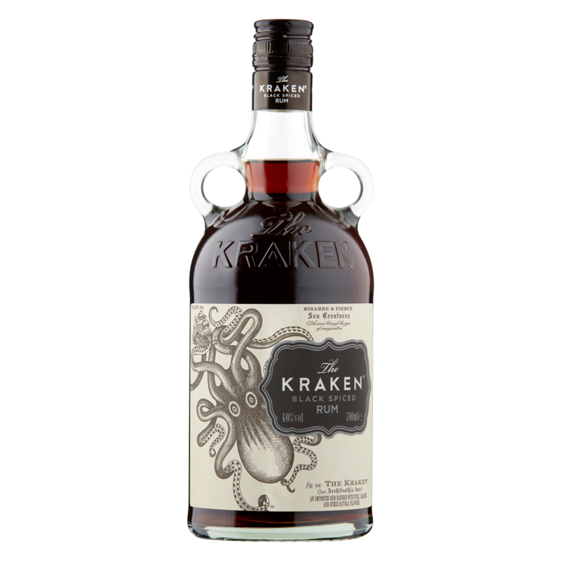 The Kraken Black Spiced Rum, 70cl