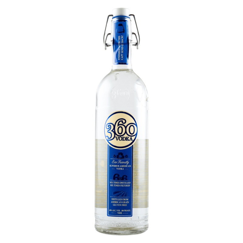 360 Vodka 750ml