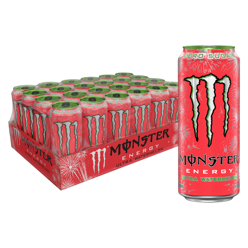 Monster Ultra Watermelon 24 pack 16oz Can