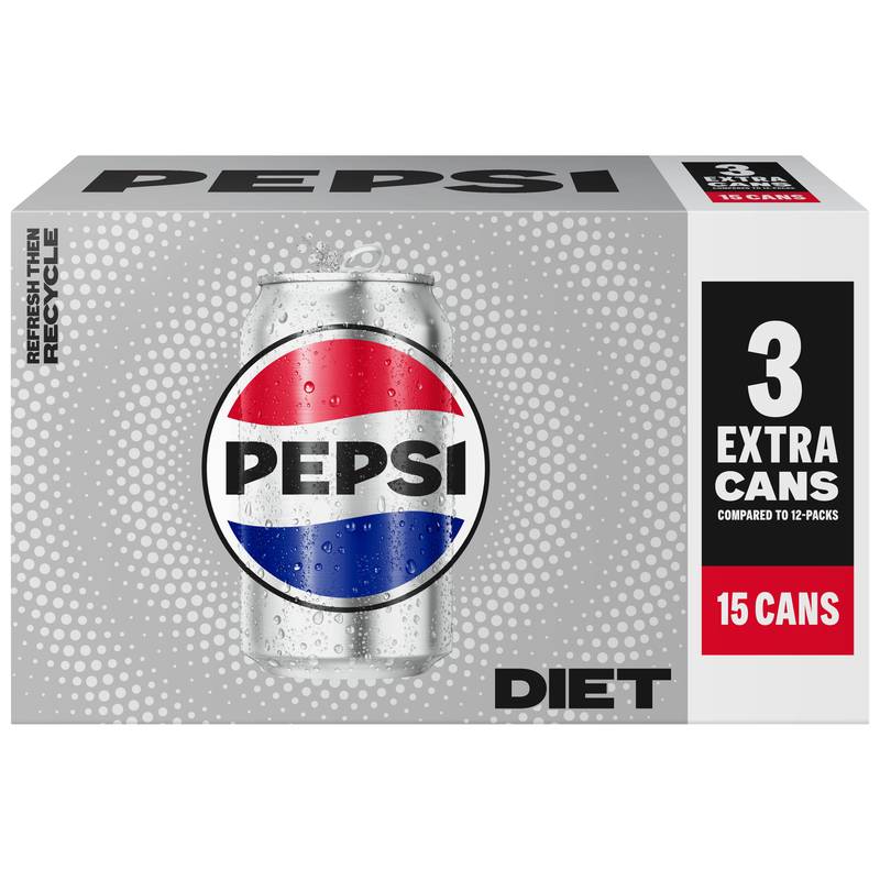 Diet Pepsi 15pk 12oz Can