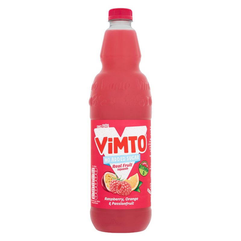 Vimto Remix No Added Sugar Squash, 1L