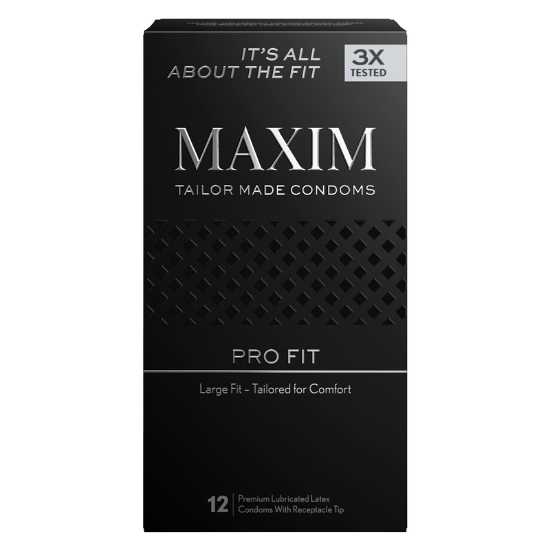 MAXIM Pro Fit Condoms 12pk