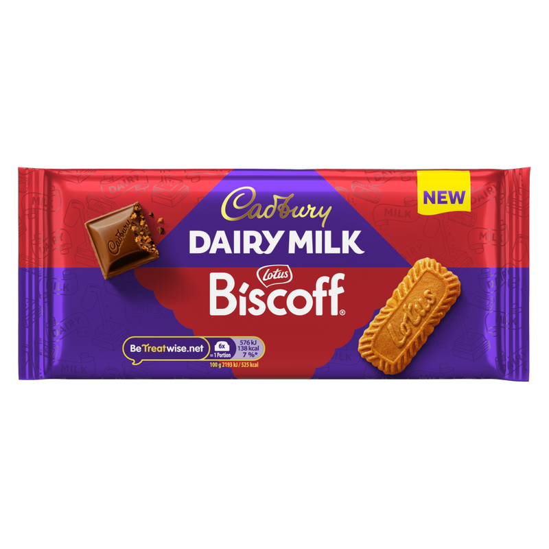 Cadbury Dairy Milk Biscoff, 105g