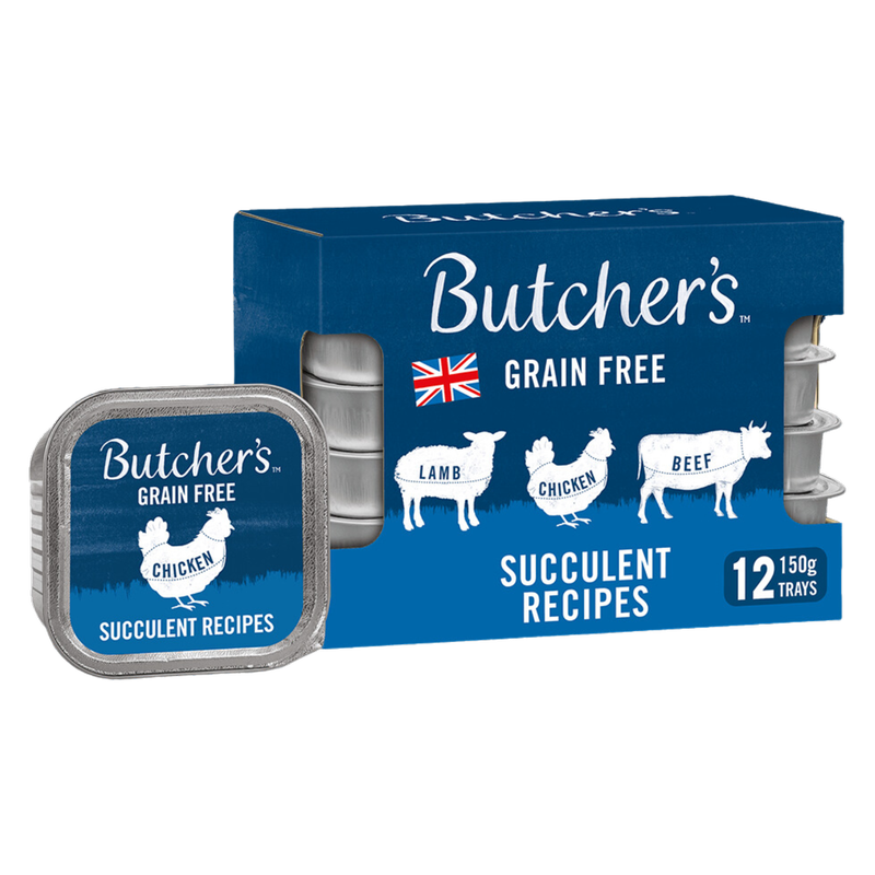 Butcher's Succulent Recipes Dog Food Trays, 12 x 150g