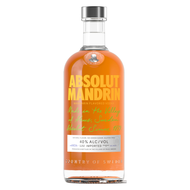Absolut Mandarin Vodka 750ml (80 proof)