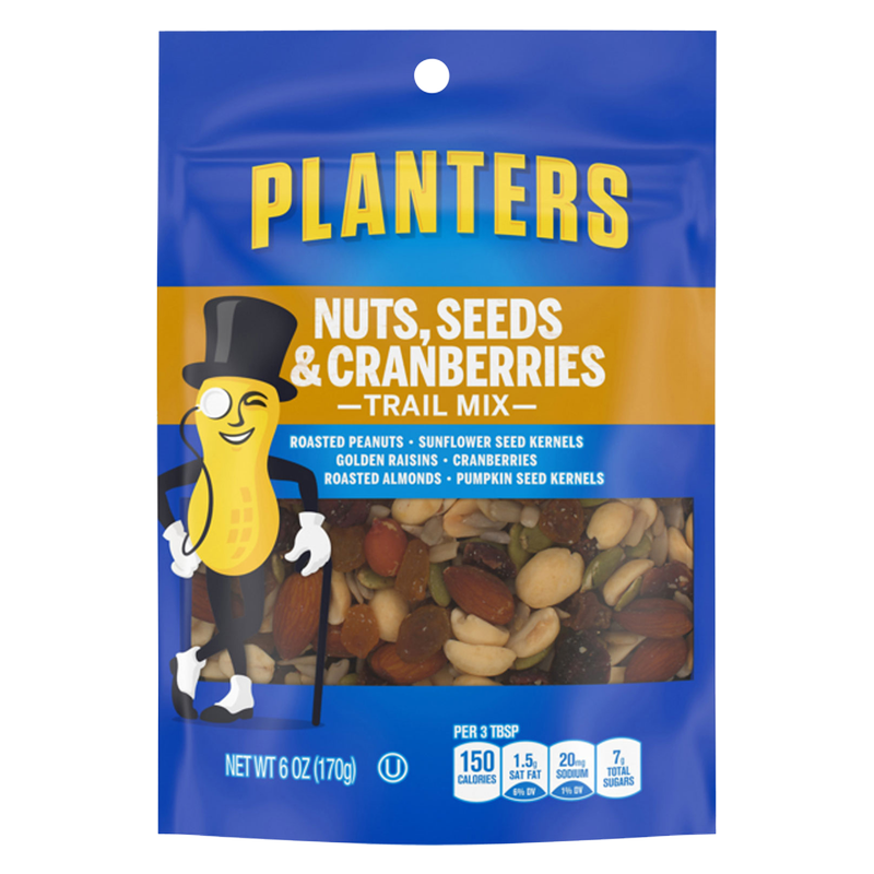 Planters Nuts, Seeds & Cranberries Trail Mix 6oz