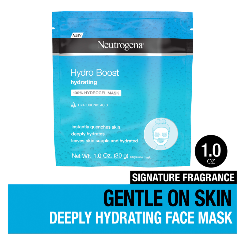 Neutrogena Hydro Boost Hydrating 100% Hydrogel Mask, 1 Oz