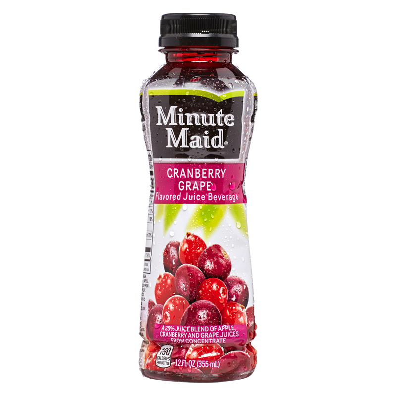 Minute Maid Cranberry Grape Juice 12oz