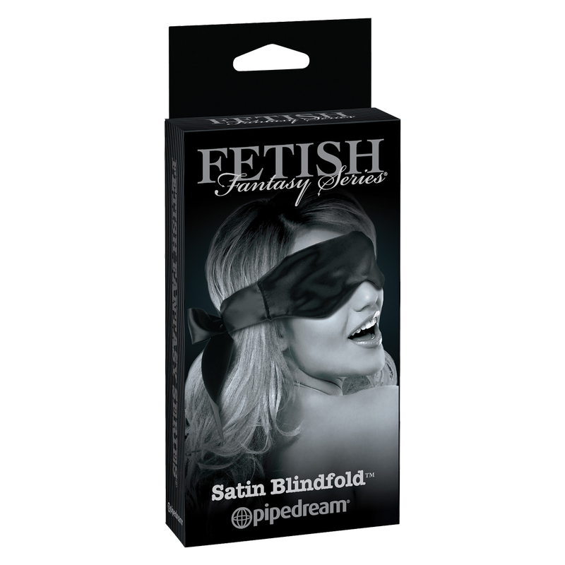 Fetish Fantasy Limited Edition Black Satin Blindfold