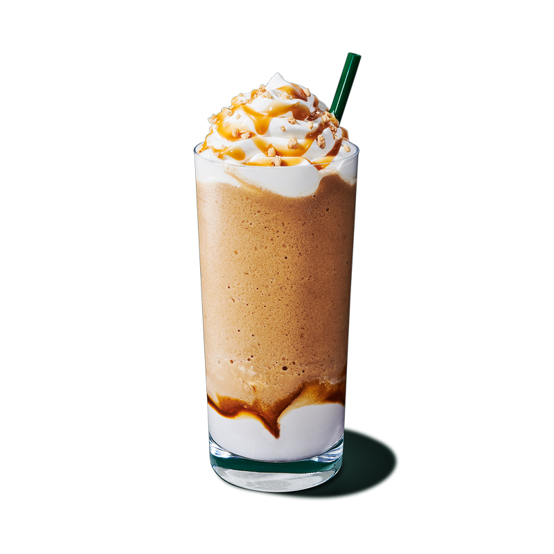 Caramel Ribbon Crunch Frappuccino® Blended Beverage