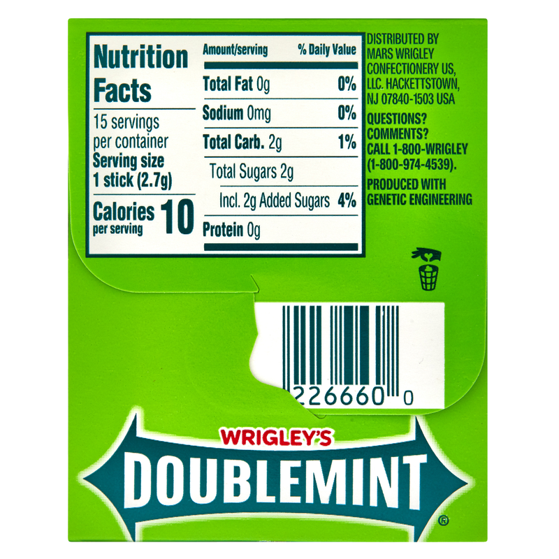 Doublemint Gum 15ct