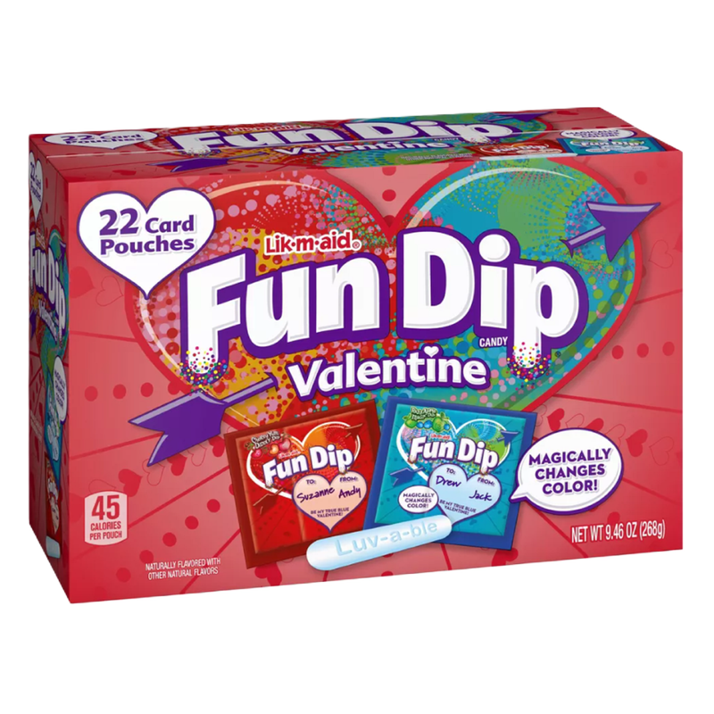 Fun Dip Friendship Exchange Valentine's Day Candy 22ct - Delivered In ...