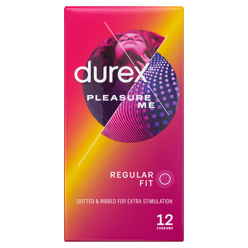 Durex Pleasure Me Condoms, 12pcs