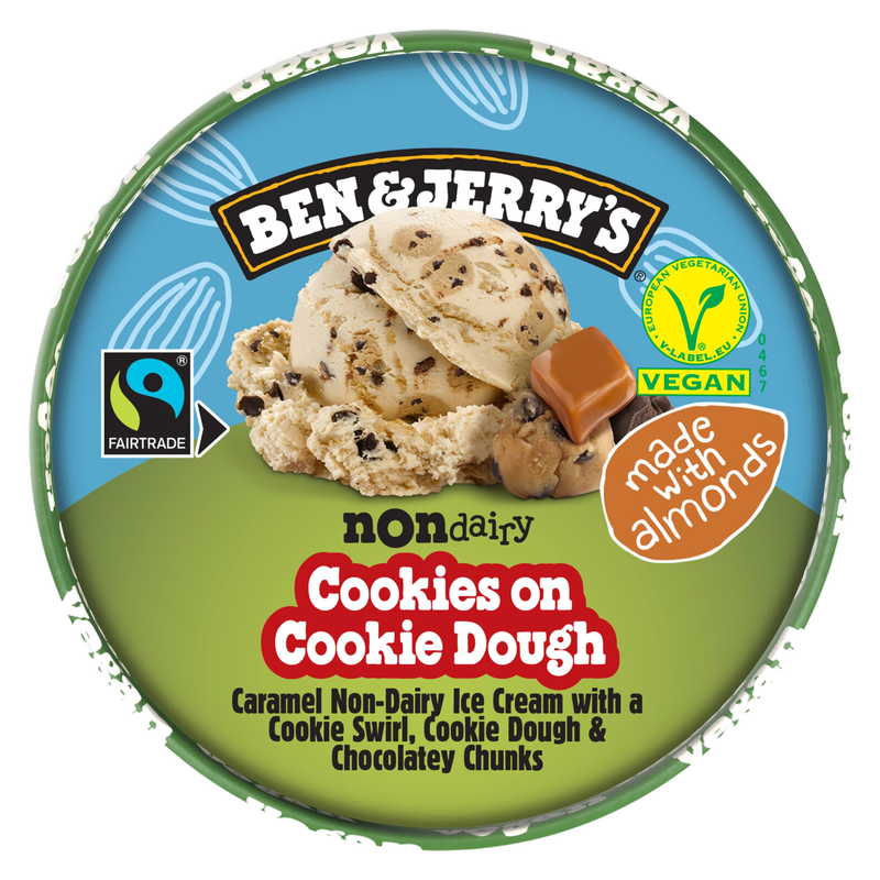 Ben & Jerry's Non Dairy Cookies on Cookie Dough, 465ml