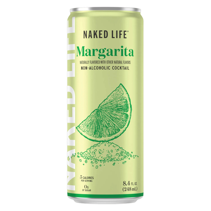 Naked Life Non-Alcoholic Margarita 4pk 8.4oz Can