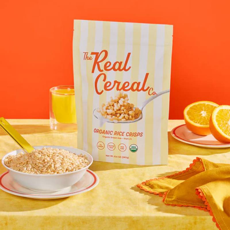 The Real Cereal Organic Rice Crisp Cereal, 8.4oz.