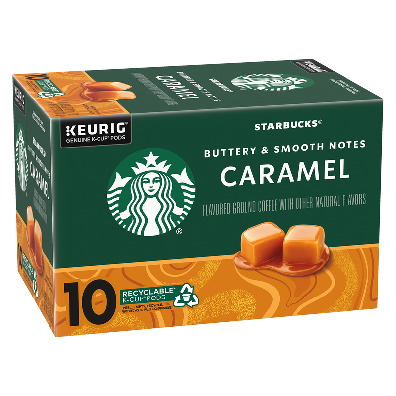 Starbucks K-Cup Caramel Flavored Coffee 3.5oz 10ct