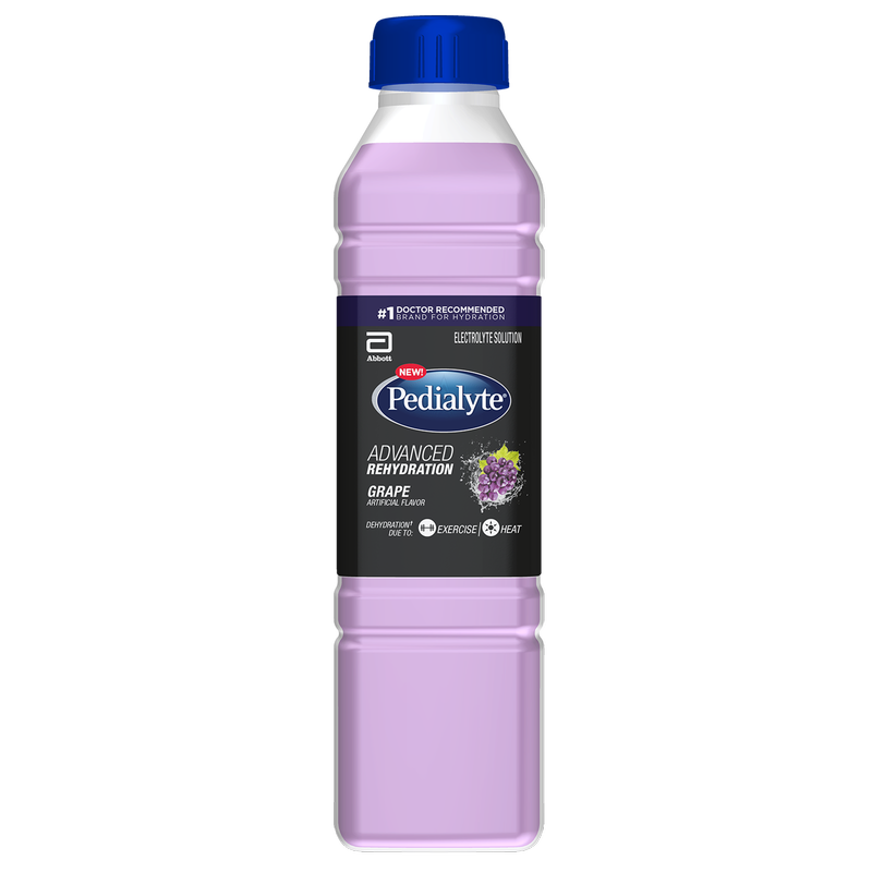 Pedialyte Grape Advanced Rehydration 16.9oz Btl