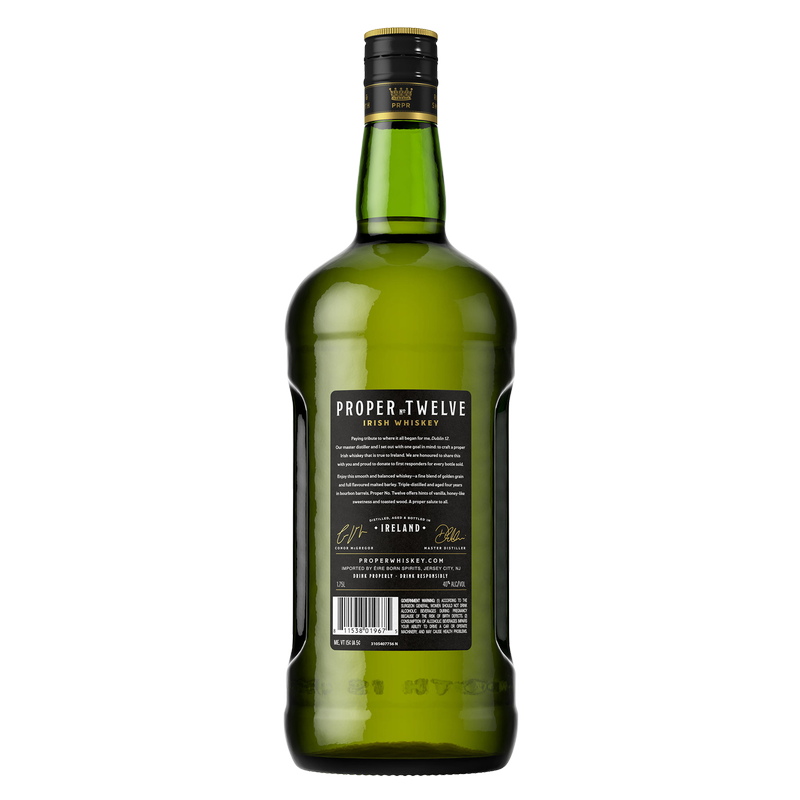 Proper No. Twelve Irish Whiskey 1.75 L (80 Proof)
