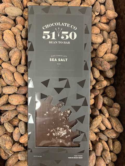 5150 Dark Chocolate with Sea Salt Chocolate Bar 1.8oz