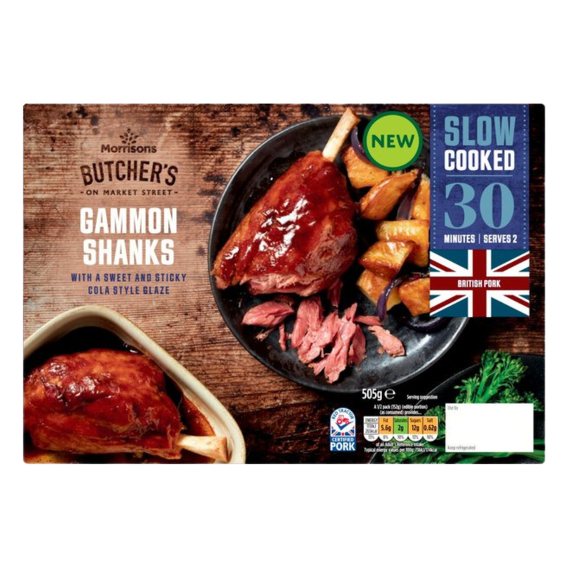 Morrisons Slow Cooked Cola Gammon Shank, 505g