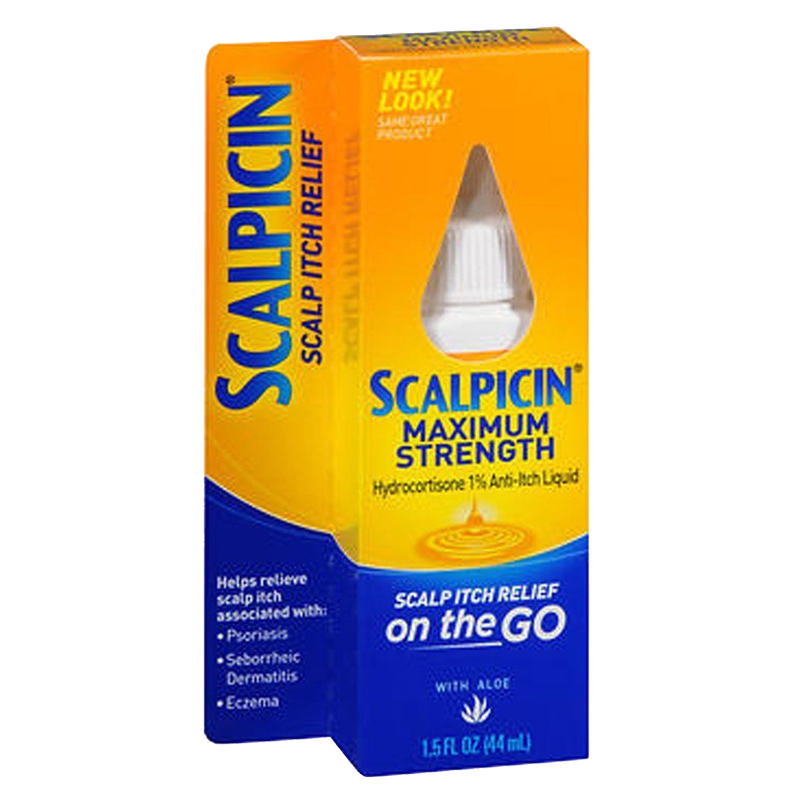 Scalpicin Max Strength Scalp Itch Treatment 1.5oz