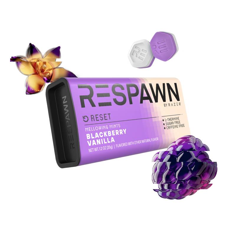 5 Gum Respawn Blackberry Vanilla Mints, 1oz Delivered In As Fast As